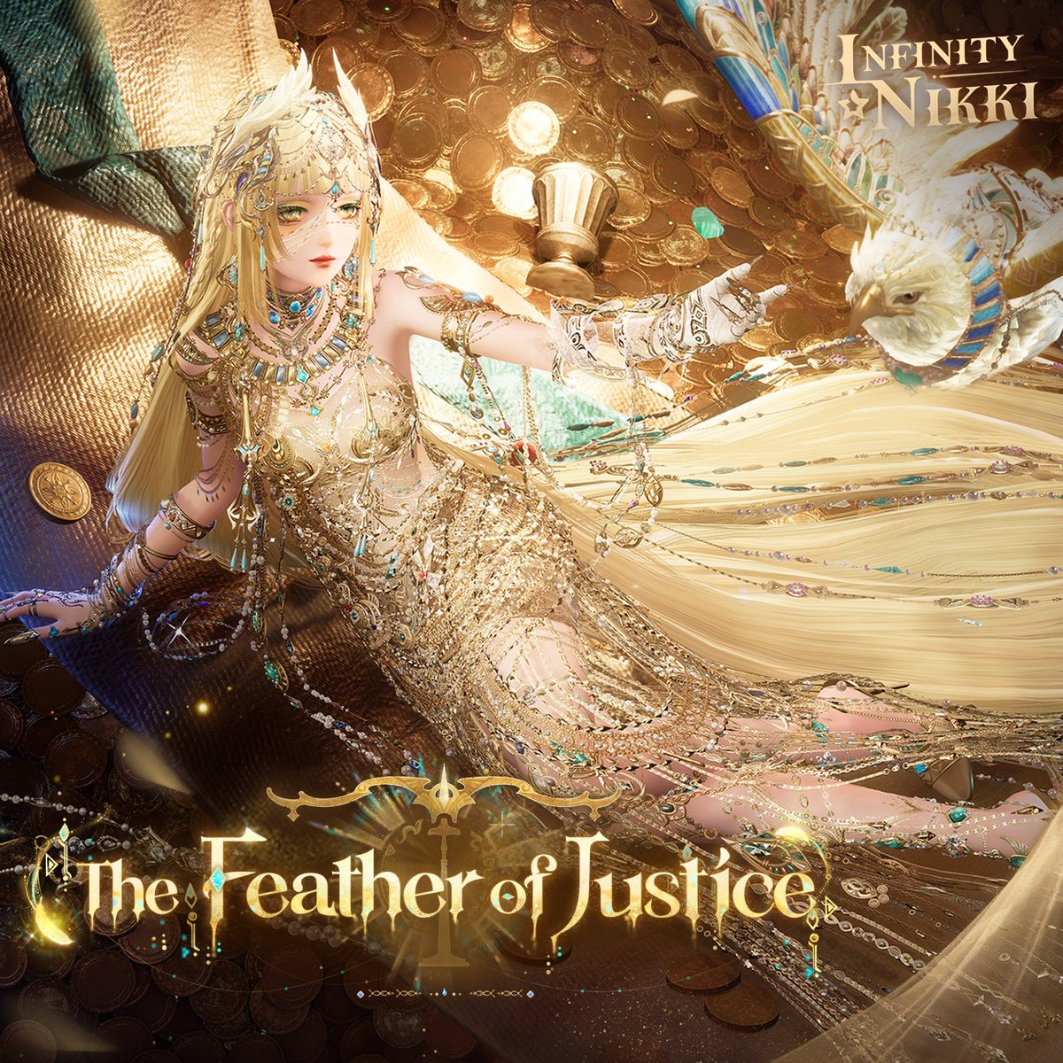 InfinityNikkiEN's tweet photo. 🎵 Infinity Nikki Version 2.10 original soundtrack is now available!
Version 2.10, "The Feather of Justice," includes 2 albums. "For the Child You Once Were" and "The Feather of Justice" are now available!

Infinity Nikki: For the Child You Once Were
The album features 10 original compositions by FoldEcho, Infold Games' in-house music production team.
A tiny planet, a rose that is unique in all the world, a journey through the stars.
Following a voice from afar, Nikki and Momo step into the Little Prince's story. Lamps are lit and put out, the Rose waits to be understood, and the sun rises and sets, again and again... These fleeting, wondrous encounters find their way into the music.
This is a journey of love, loneliness, and growing up. It is a search, too.
Why do we set out, and why do we long to return?
What makes a person, a flower, a planet one of a kind, when so many others seem the same?
Perhaps we have to travel far and wide before we can understand: what truly matters is not waiting somewhere farther away. It has already found a quiet place in our hearts, through those we meet and the time we spend together.
As the sun sinks once more toward the horizon of B-612, may the long journey end in the quiet joy of reunion.

Infinity Nikki: The Feather of Justice
The album features 16 original compositions by FoldEcho, Infold Games' in-house music production team. Follow the faded murals through the dust of history, back to the founding days of Heaven's Reach. Festival songs fill the air, and cups clink in sweet celebration of the harvest. Amid brickwork and golden steps, the first edition of the Code of Law shines brighter still. Carved into stone tablets, its words give the people's dignity and ideals a place to stand in the world. Then an eagle's cry rings out, and a trial from a thousand years ago begins to unfold. The truth submerged in those cups slowly rises to the surface. Ambition that seemed immortal meets its end in rust, no longer able to bear the weight of eternity or even a single feather. And amid the lament for a civilization long since lost, what weight can a heart still seeking justice truly carry?

Stylists, come enjoy the music!
Link: https://t.co/5HZ8XYpN78
https://t.co/7QYVEE1E3c

——
➤ Infinity Nikki Version 2.10 The Feather of Justice is now live worldwide!
➤ Download Now: https://t.co/soaPebzlY9
➤ Join us on Facebook Group: https://t.co/rabLOeX3ac
#InfinityNikki
#TheFeatherofJustice