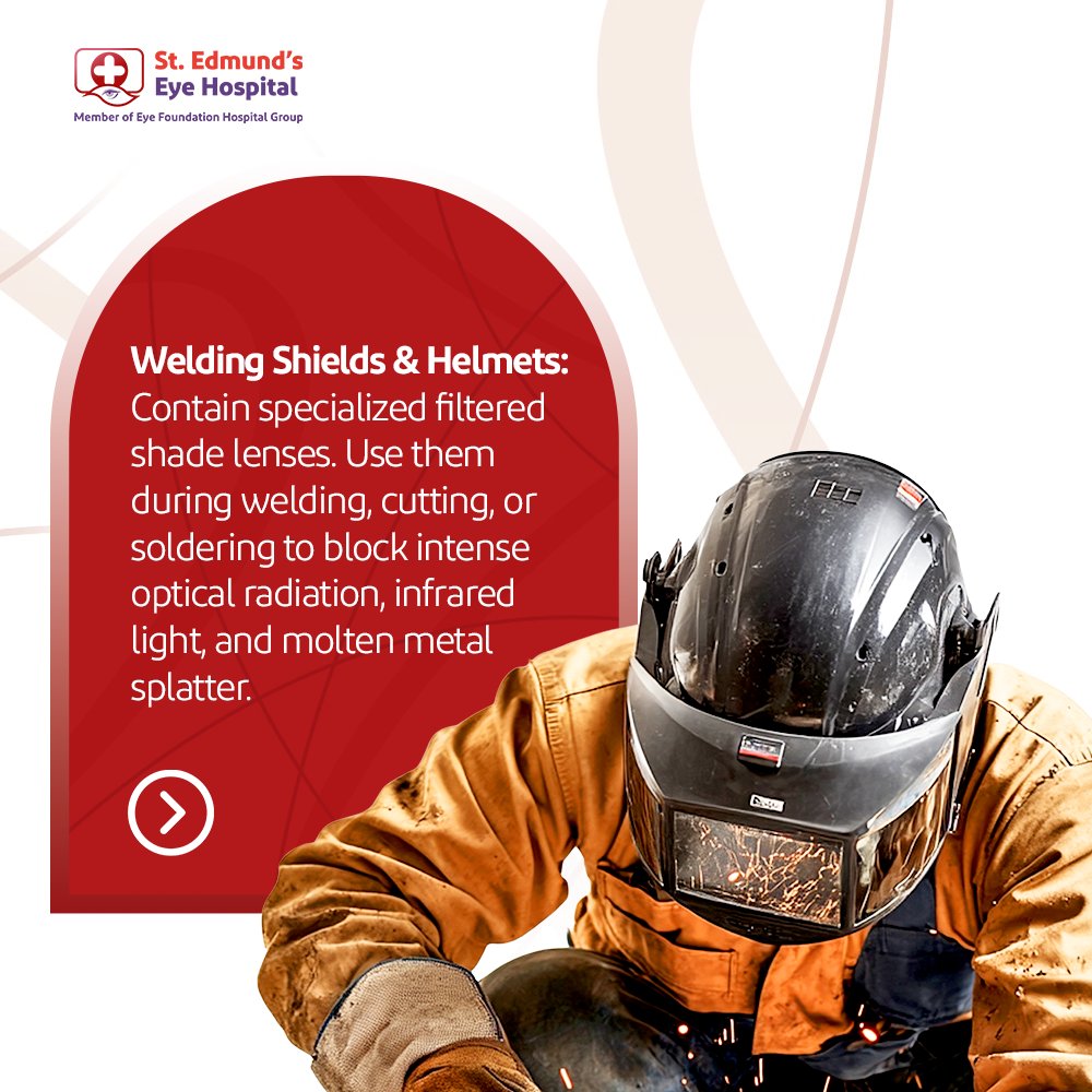 stedmundseye's tweet photo. Know the right protection for the task and protect your eyes.
#eyeprotection #protectiveeyewear #eyesafety #workplacesafety #eyeinjury #safetyglasses #ophthalmologist #eyecliniclagos #eyehospitallagos #eyecarelagos https://t.co/ZsrwjF4eOd