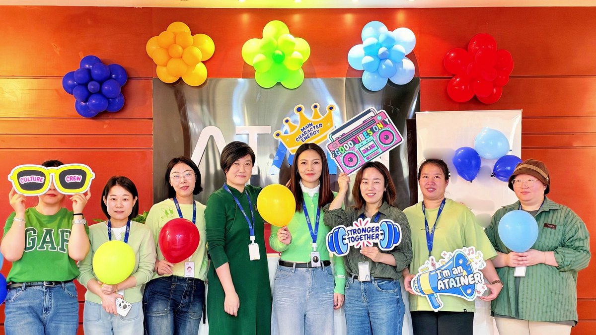 Go_Atain's tweet photo. #CultureWeek brought our #China team together for moments of fun, connection, and #celebration. From enjoying delicious food to capturing memories with Culture Week props, our colleagues embraced the spirit of #togetherness that make our workplace special.

#CultureAtAtain #Atain https://t.co/70CEkZC02R