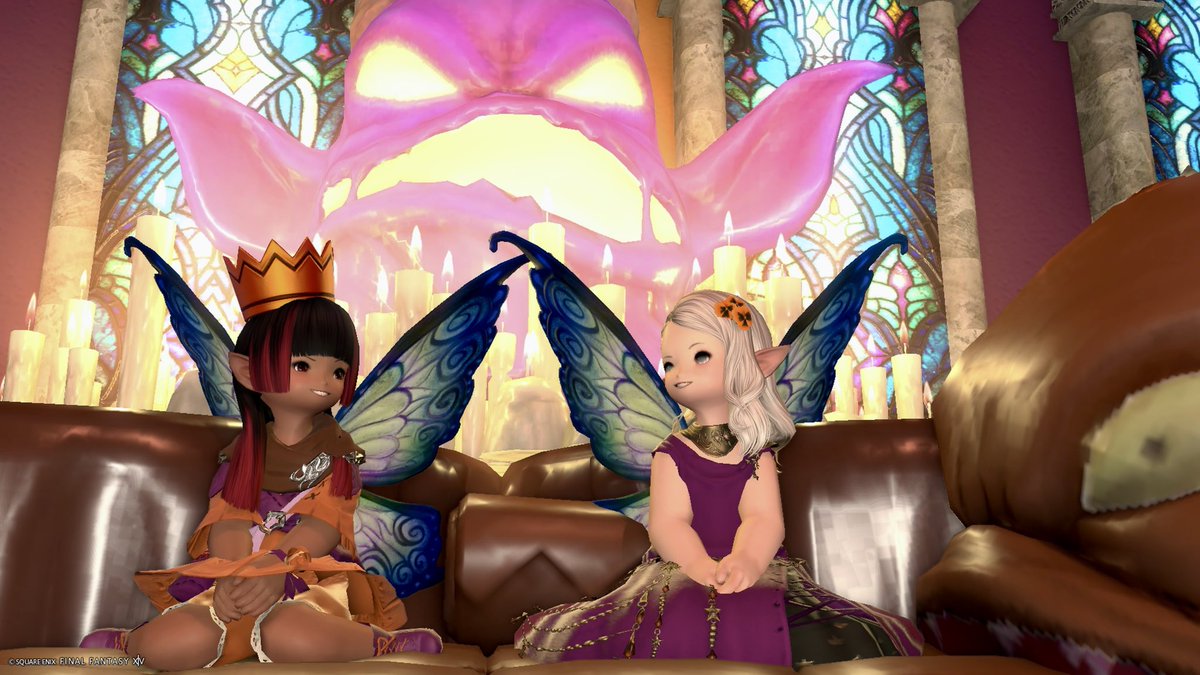 mikuron_ff14's tweet photo. 10月はハロウィンって事でミラプリ作って撮ってきましたー！
とっても素敵なスタジオを訪問したらなんと1番乗りだったみたいw

 #みゅでりんハウス  #FF14 https://t.co/pCXuMvYgtS