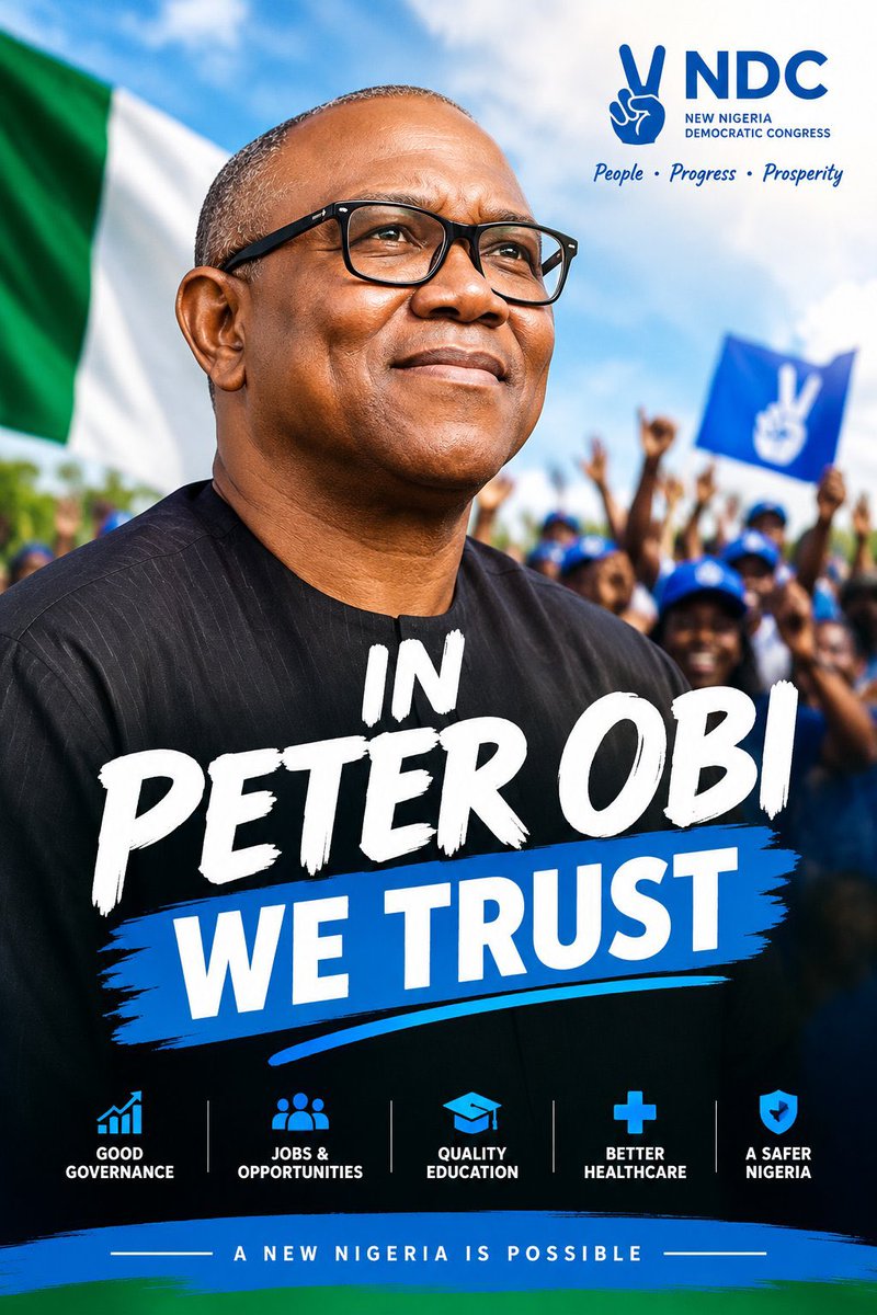EmirSirdam's tweet photo. Vote Peter Obi and Rabiu Kwankwaso in 2027 🗳️ ✌🏾✌🏾

Pass it on ! https://t.co/ehD5yTGkUe