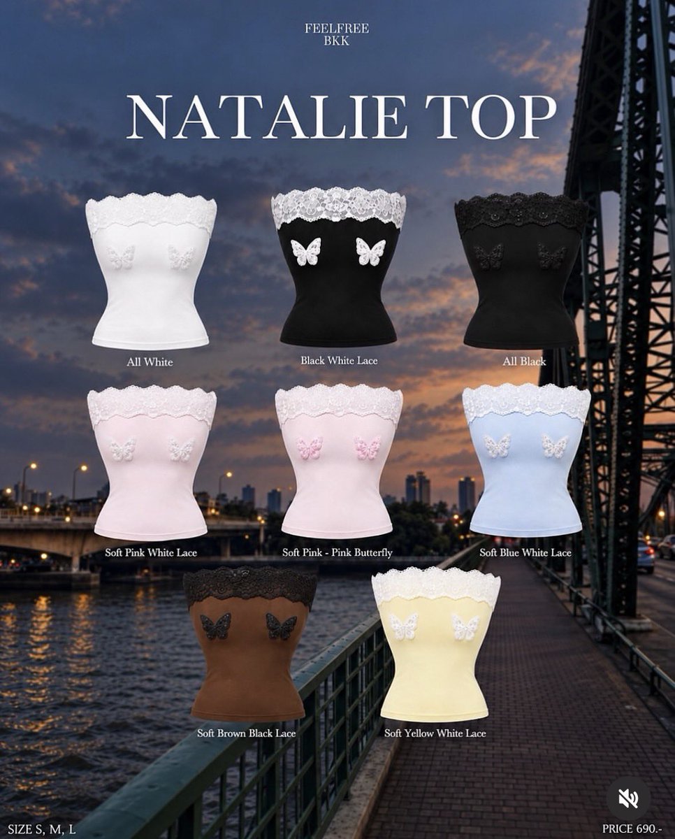 m4utun1z's tweet photo. FeelFree bkk size L รุ่น Natalie top 
ไม่มีถุงนะคะหาไม่เจอค่ะ
🎀  180รส. นัดรับ 160.- ka
#ส่งต่อfeelfreebkk #feelfreebkk #ส่งต่อduex #duexstudio #serlyn #atipa #unigam #เสื้อผ้ามือสองสภาพดี #ส่งต่อเสื้อผ้ามือ2 https://t.co/62ipHZZbMT