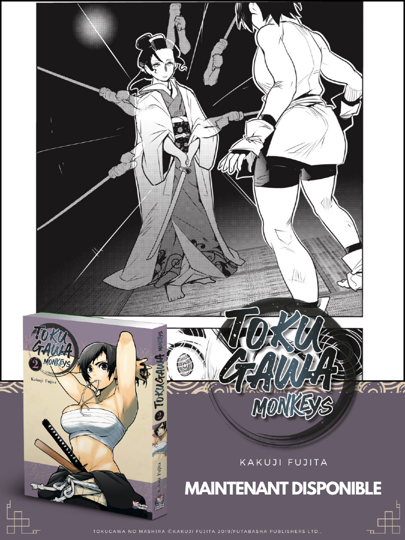 CHATTOCHATTOFR's tweet photo. Sabres, complots et guerre de l’ombre ⚔️

Tokugawa Monkeys — série en cours (3 tomes), dispo en librairies et magasins spécialisés.

#manga #action #vendredilecture https://t.co/BXVcJaASKX