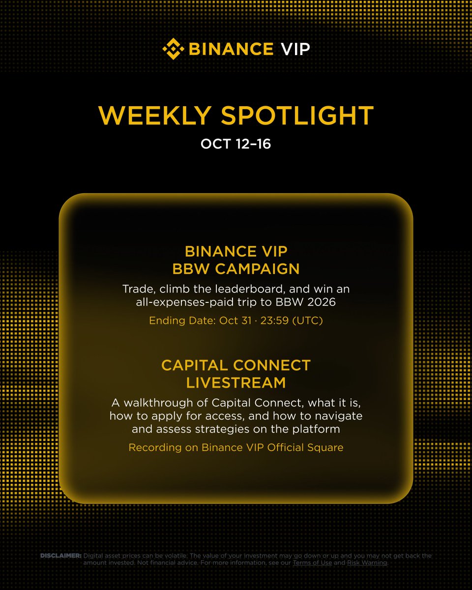 BinanceVIP tweet picture
