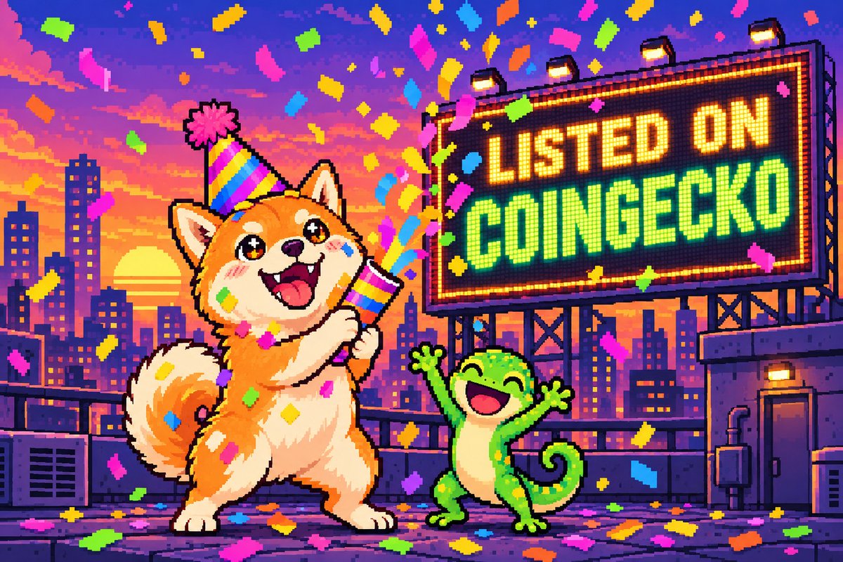 ConfettiInu's tweet photo. $CONFETTI is live on CoinGecko.
Next, according to the dog:
- learn to read
- run for president (platform: confetti)
- make every Tuesday a national holiday
Nobody approved this plan.
https://t.co/tUT8pazxqW https://t.co/TA9quqgY11