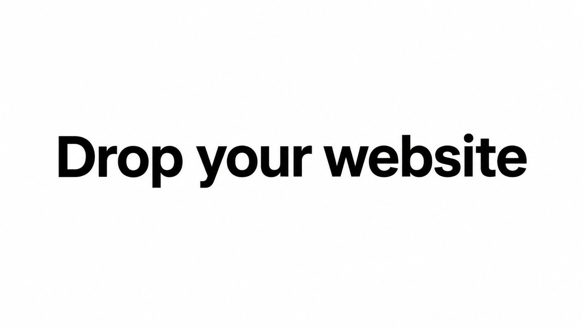 madebysarvesh's tweet photo. Drop your website!👋🏻 https://t.co/Bn6Mk3jwXw