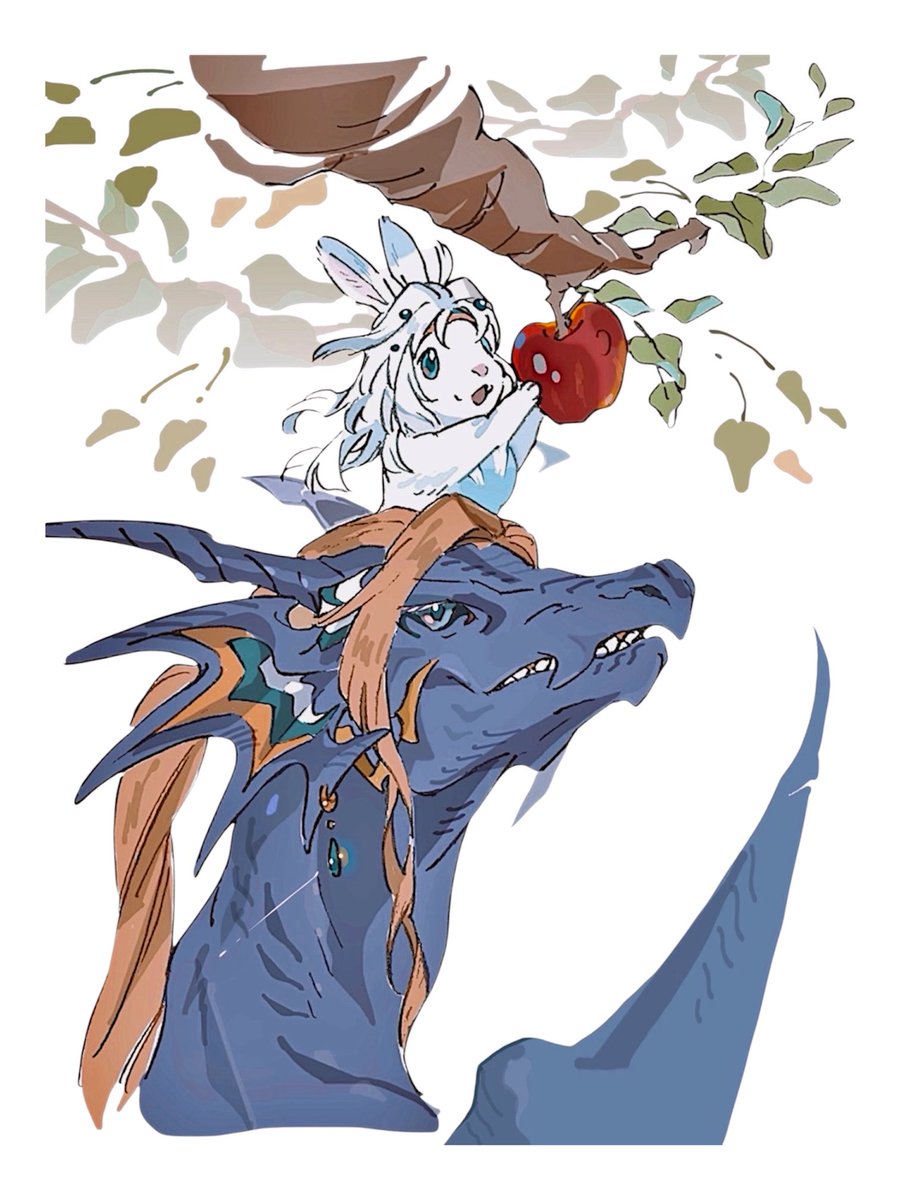 dene_tri's tweet photo. 🐇 親友 🐉 https://t.co/y4cHmmQRyP