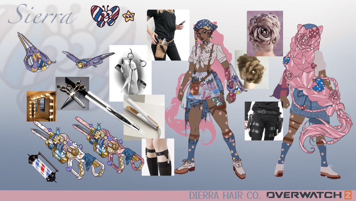 haelingz's tweet photo. Im actually so uninterested with the #Overwatch skin contest, the theme is WHAT IF they weren’t heroes and 2 different submissions depicting 4 heroes in maid outfits wins over so much better original designs? https://t.co/XpZECN5Goj