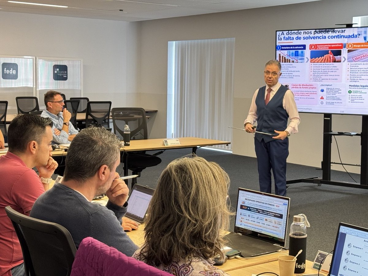 EN_FEDA's tweet photo. Ninguna decisión empresarial existe de forma aislada: todas tienen un coste, un impacto y unas consecuencias sobre el futuro del negocio. Y ahí es donde la planificación financiera deja de ser una tarea de números para convertirse en una cuestión de dirección.

#ENFEDAFormación https://t.co/hFmpDtxOY5