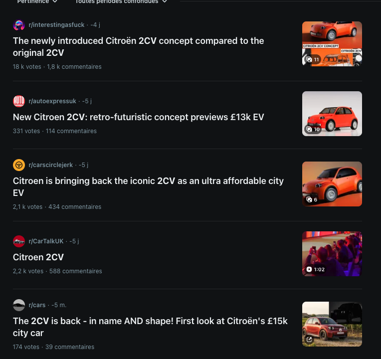 Citroen2CVSol's tweet photo. The Citroën 2CV is the ultimate beta play for FTR.

This new Citroën concept is getting memed all over the internet 

The ultimate contrast between Elon Musk and French engineering.

https://t.co/C0UcAQKM9w

https://t.co/byqI8q2d88 https://t.co/54vJROsjo8