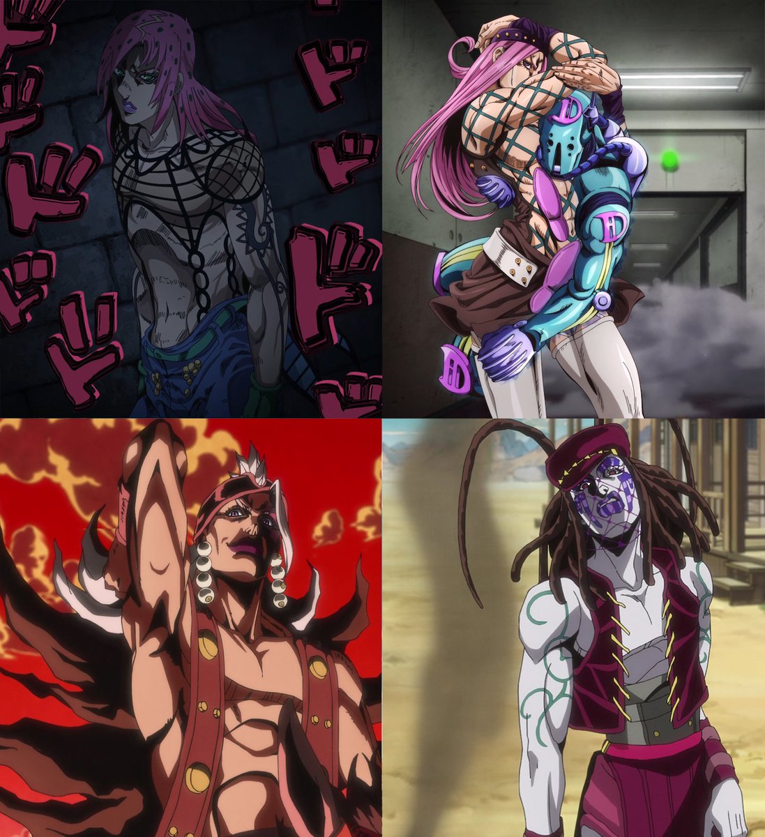 JJBASoundDesign's tweet photo. These four must be the biggest pain in the world to animate https://t.co/9knqNX7698