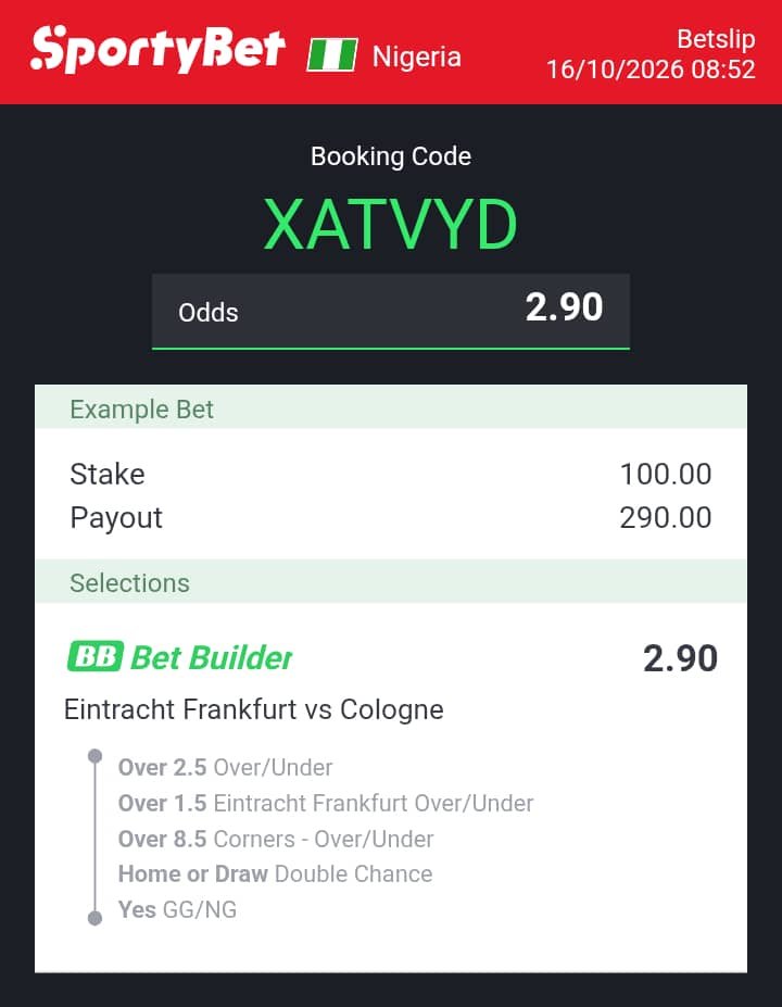 36BillionZ's tweet photo. Today's bet builder https://t.co/4FA0fGFU29