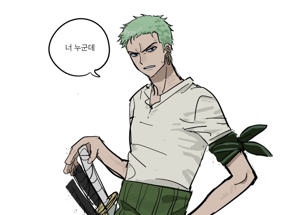 fourandwaterdog's tweet photo. #ONEPIECE #zoro 
조로오빠사랑해요 https://t.co/JU6qXtWOva
