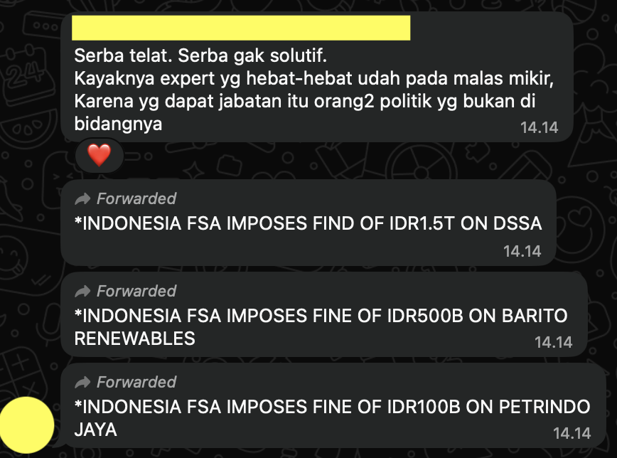 azwardiiqbal's tweet photo. Curhatan kawan yang bekerja di salah satu institusi. Jobdesknya ngelakuin investment ke saham Indonesia.

Beliau yang tiap hari monitoring market saham Indonesia pun sampe stress keluh kesah. 😂 https://t.co/obK4Py82mA