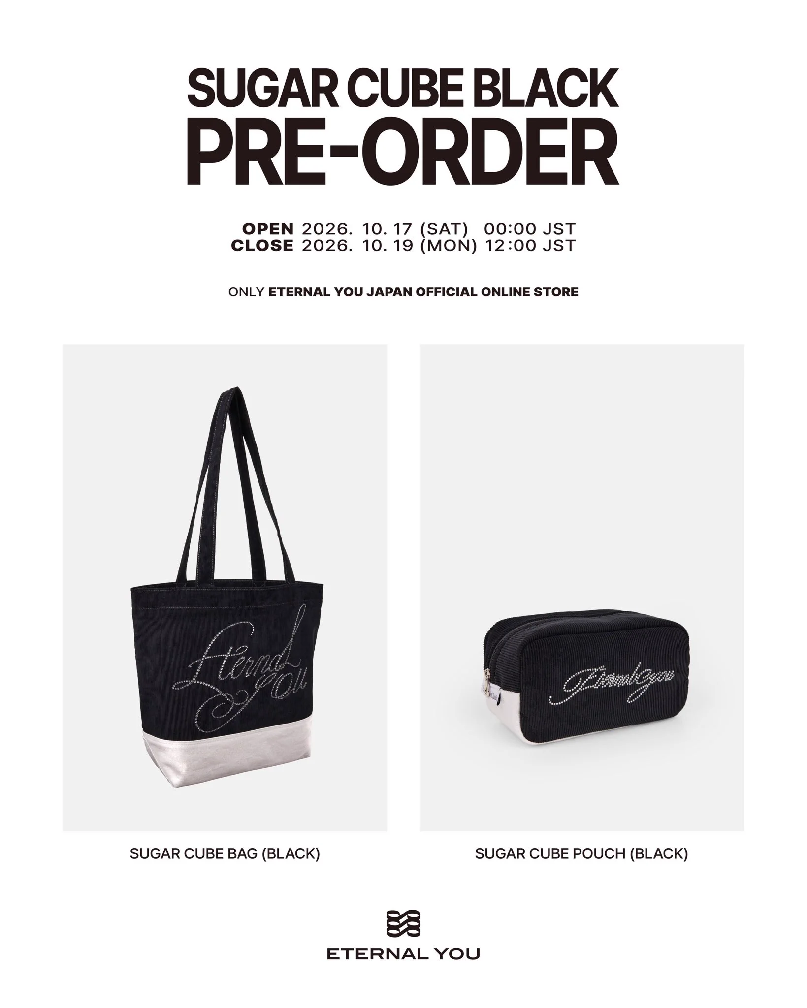 ETERNAL YOU sugar cube bag NAVY エターナルユー ETERNAL YOU 이터널유 on X: 