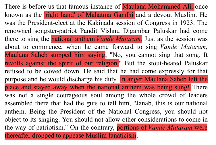 dr_dvij's tweet photo. Hmm... I wonder why INC behaves in a certain manner, but then I read history, and it makes perfect sense. They are ideologically more consistent than BJP and Sangh. https://t.co/bSvlWifucF
