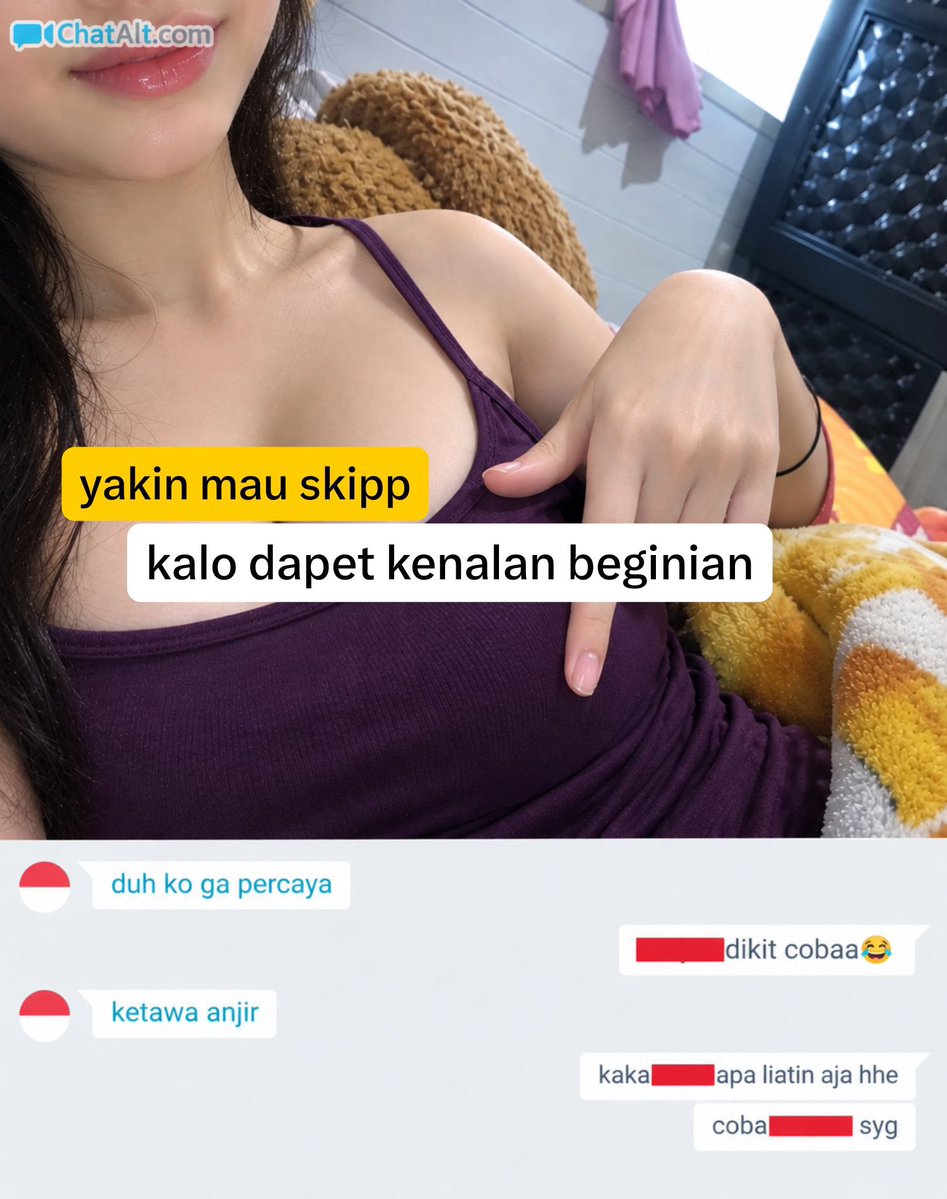 arlenesan123's tweet photo. Ome tv emang boleh semulus ini https://t.co/GoQw1xFFED