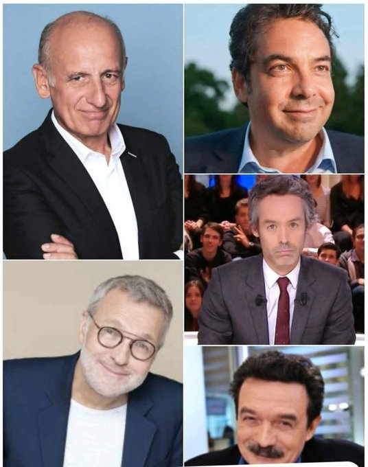 DocteurPEB1's tweet photo. Petite sélection des pires journaleux des merdias qui font honte à la France !
Et en plus ils sont payés avec nos impôts pour vomir leur merde !
A vomir ....