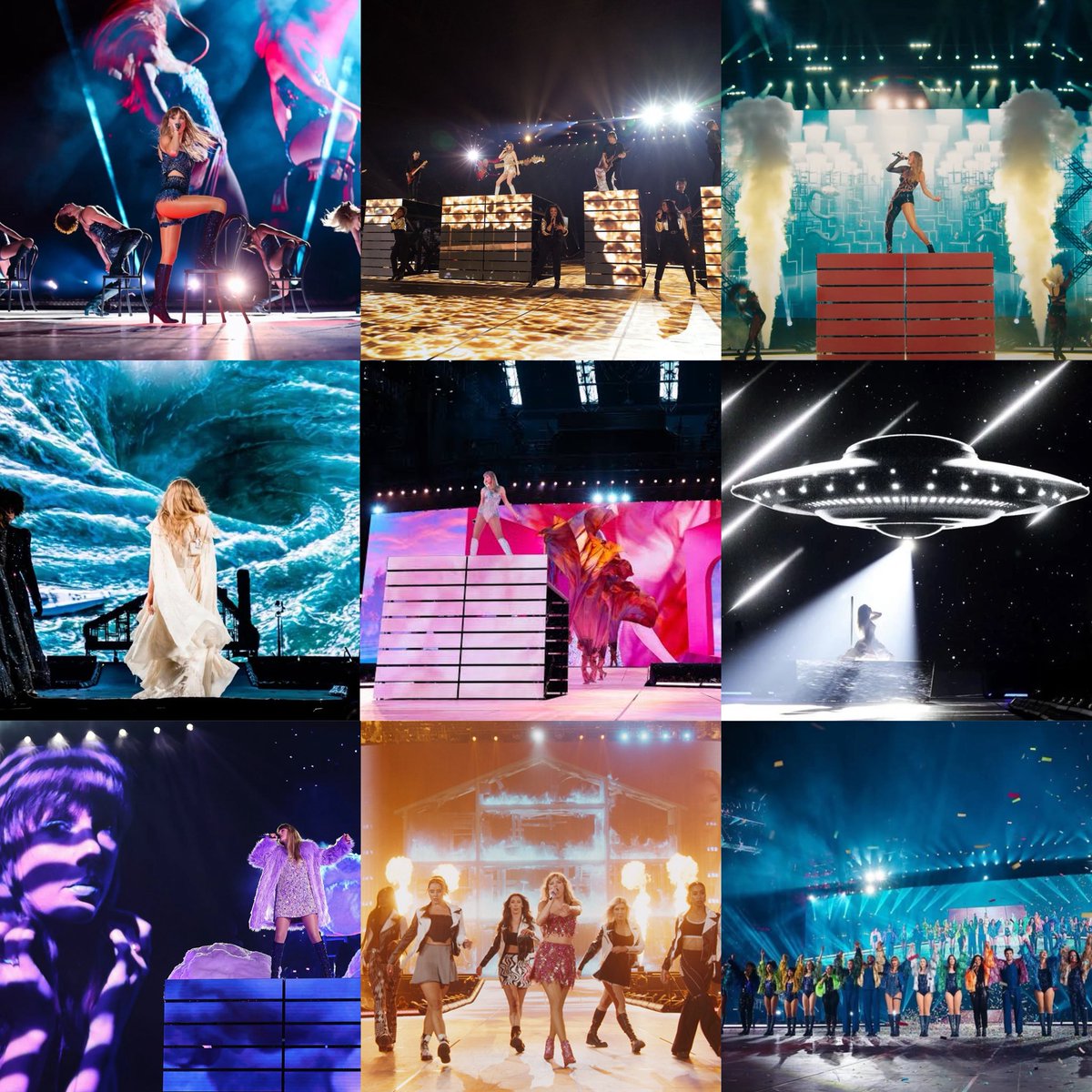taylormoments13's tweet photo. ‘shocked this tour did so well’ ‘just standing there and walks around’ meanwhile THIS was the tour…. 

eras tour get behind me they’re coming for you https://t.co/1Lcq6egtUG