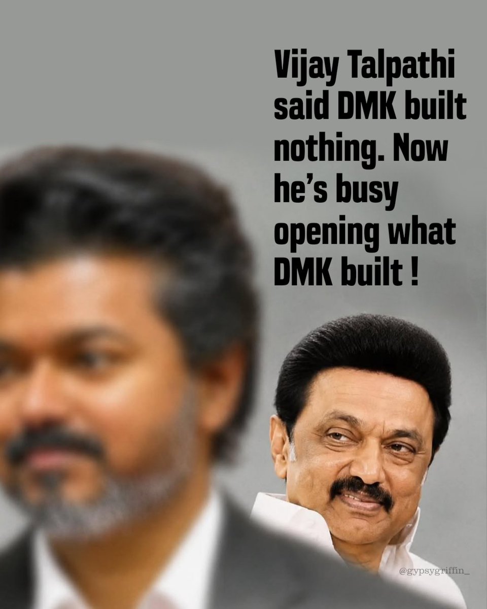 gypsygriffin_'s tweet photo. இது வரை‌ யாரும் செய்யாததை, இனி வருபவர்களாலும் செய்ய முடியாத அளவுக்கு செய்திருக்கிறது கழகம் ❤️

DMK has set the standards high. அந்த Standardsயை கடப்பது கடினம் https://t.co/p8HGgAt4je