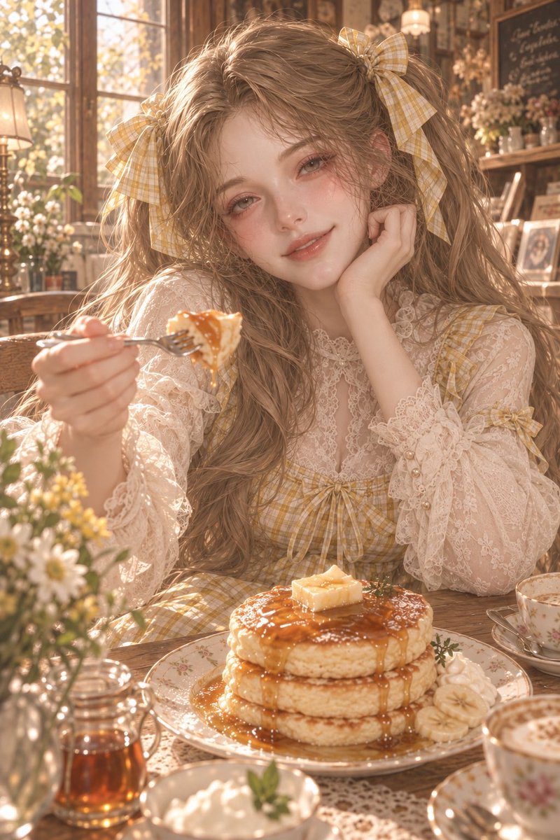 luca_elice's tweet photo. #このタグを見た人はツインテールのイラストを貼る 
🥞𝝑𝝔 お誕生日の色💛  ̖́- https://t.co/fI5ijCU6vB