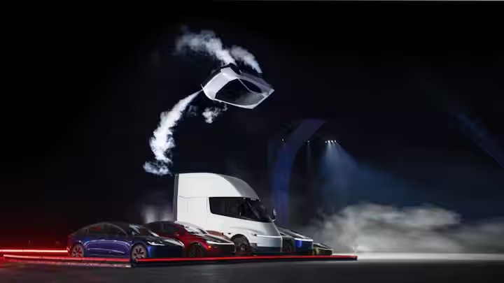 brivael's tweet photo. Message for the West: wake up.

Last night in Texas, at a SpaceX facility, Elon Musk made a car fly. The new Tesla Roadster drove up a ramp, went upside down, fired ultra-high-pressure air thrusters, rolled in mid-air and landed back on its wheels. His words: "Flying cars are real." Production planned for 2028.

This isn't a gimmick. It's an answer.

Last November on Joe Rogan, asked why Tesla would build a flying car, Musk's answer was simple: his friend Peter Thiel once observed that the future was supposed to have flying cars, and we never got them. "If Peter wants a flying car, we should be able to buy one."

Everyone knows Thiel's line: "We wanted flying cars, instead we got 140 characters." The 2026 version: we got TikTok. For fifty years, the West stopped building in the world of atoms and retreated into the world of bits. Apps, infinite scroll, targeted ads. And we called it progress.

Yesterday, someone closed the loop. Not a ministry. Not a five-year plan. Not an ethics committee. A car company and a rocket company that decided to work together.

And this is only the beginning.

We are living through the most extraordinary revolution in human history. AI, robotics, energy, space, biology: everything is converging at once. For the first time, we can reinvent everything. All of our systems. Education, healthcare, government, production, distribution. We can dream of systems more efficient than any generation before us could imagine. Solve access to food. Make extremely high-quality goods and services available to everyone, at a cost trending toward zero. Abundance is no longer a utopia. It's an engineering problem.

But at some point, we have to open our eyes.

The West is dysfunctional. And Europe is the most advanced stage of that dysfunction.

The current technocracy, the project championed by Macron and the globalist elites, is driving us straight into a wall. It is opening a chasm between what the United States and China are capable of creating and what we are still capable of creating. They understood where value comes from. It comes from freedom. The freedom to start, to build, to try, to fail, to start again. We built a continent where, before a car could take off, you'd need three years of impact assessments, a citizens' assembly and a GDPR review.

And above all, let's not fall for the trap of the moment: believing that "sovereign AI" will save us.

Sovereign AI in a country that's no longer allowed to build is a Ferrari locked in a garage.

Europe's problem isn't technological. It's mental. We're running an ideological software that looks more and more like neo-communism: the precautionary principle as state religion, "impact" as the only moral compass, degrowth as the horizon, social justice as a pretext to redistribute before anything has even been produced. We replaced the question "what are we building?" with "what are we banning?"

As long as we run that software, we can pour all the billions we want into AI plans and nothing will happen. We'll regulate what others invent. We'll tax what others produce. And we'll watch, on our phones, other countries make cars fly.

The future is coming. It's coming fast. The only question is whether Europe wants to be an actor in it, or a museum.

Wake up.