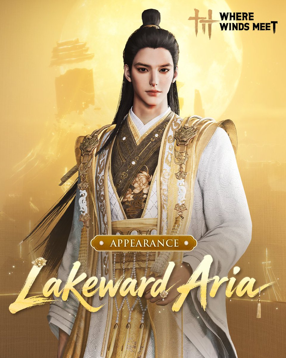 WhereWindsMeet_'s tweet photo. New Arrival in the Wandering Paths Shop!

The free appearance [Lakeward Aria] is now live. Exchange Adventure Slips to unlock it!
#WhereWindsMeet