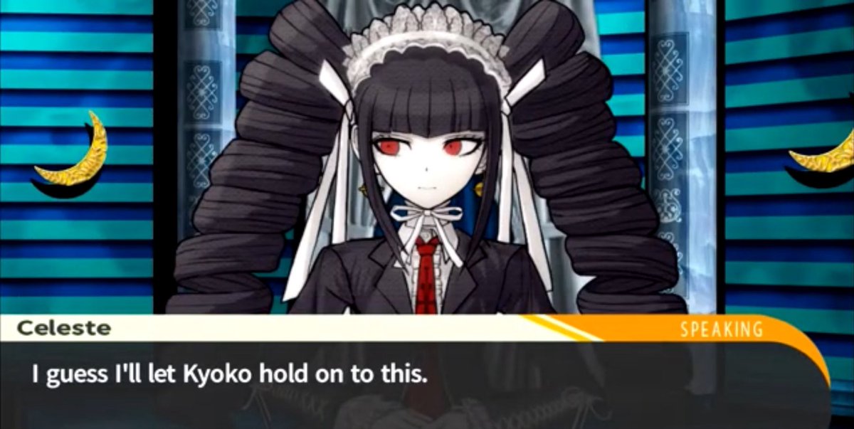 TaeKyoko3's tweet photo. Like, you can't make this up, this has to be the most mischaracterised and misunderstood character in dr1 😭 https://t.co/rbtd5BKbLN