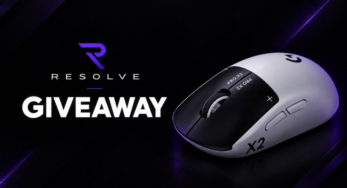 resolve_jp's tweet photo. RESOLVE設立記念🎉

【ゲーミングマウスプレゼント企画】
GPRO X SUPERLIGHT 2を1名様にプレゼント

▼応募条件
①この投稿をいいね &amp; リポスト！
② @resolve_jp のフォロー
③@suwana1212 のフォロー

※応募締切 26年10月26日 23:59
  100RT以下で中止
 #プレゼント企画 #フォートナイト #fortnite https://t.co/x61t6fRd1Q