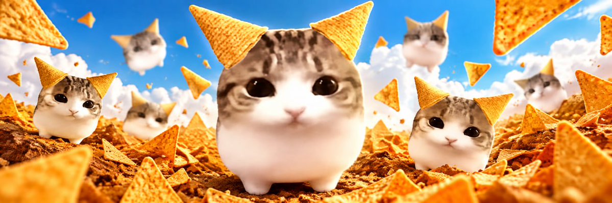 DoritoEarCatBnB's tweet photo. 妙脆角猫正在用最简单的方式证明：真正的互联网顶流，有时候根本不需要任何剧本！ https://t.co/4sikl4UZX0