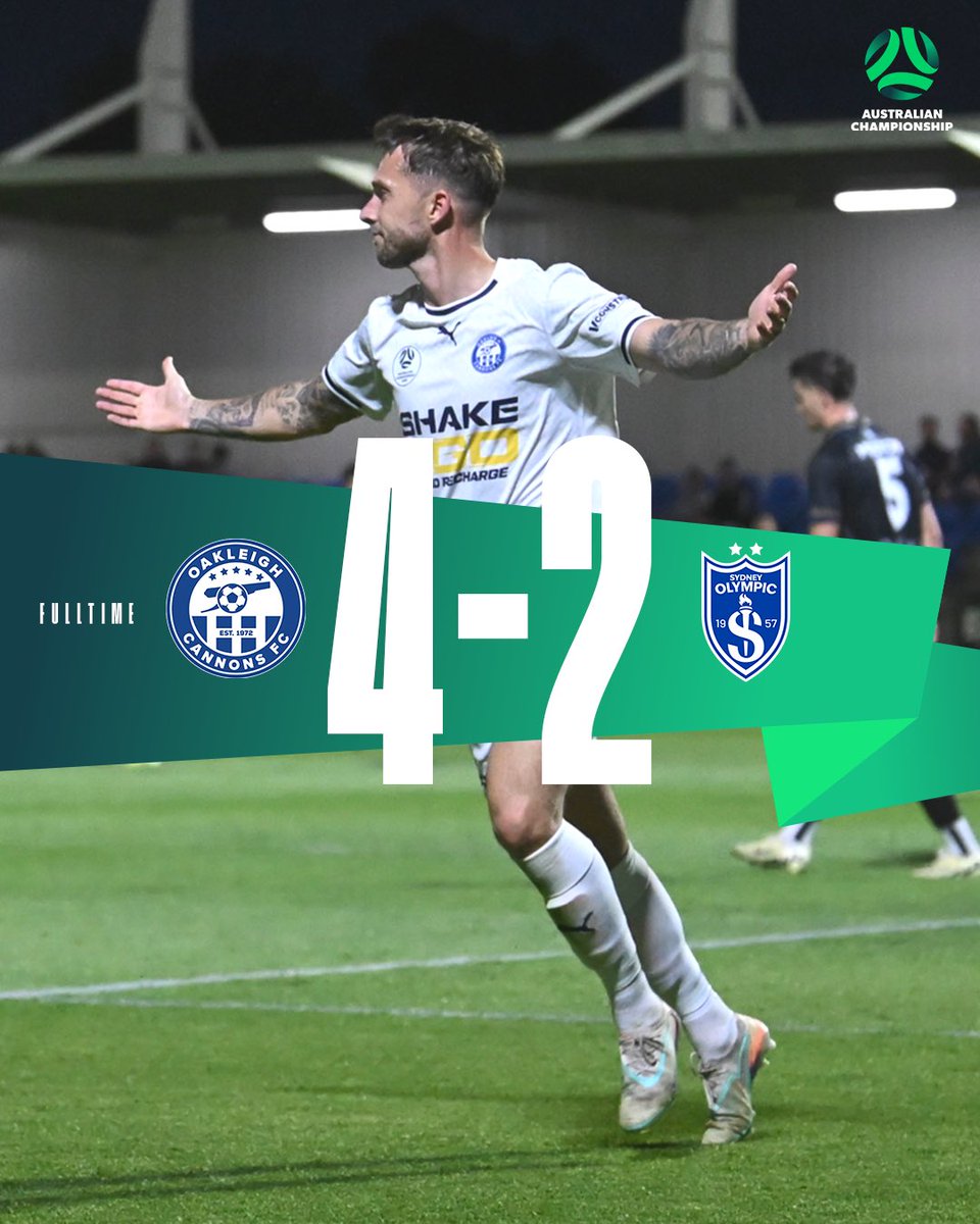 AusChampionship's tweet photo. Oakleigh Cannons take down Sydney Olympic in their first match of the Australian Championship in a six-goal thriller 🍿 https://t.co/hl7drapM4l