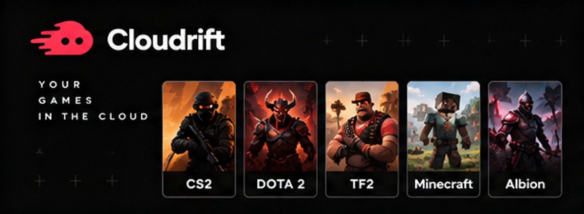 cloudriftgaming tweet picture