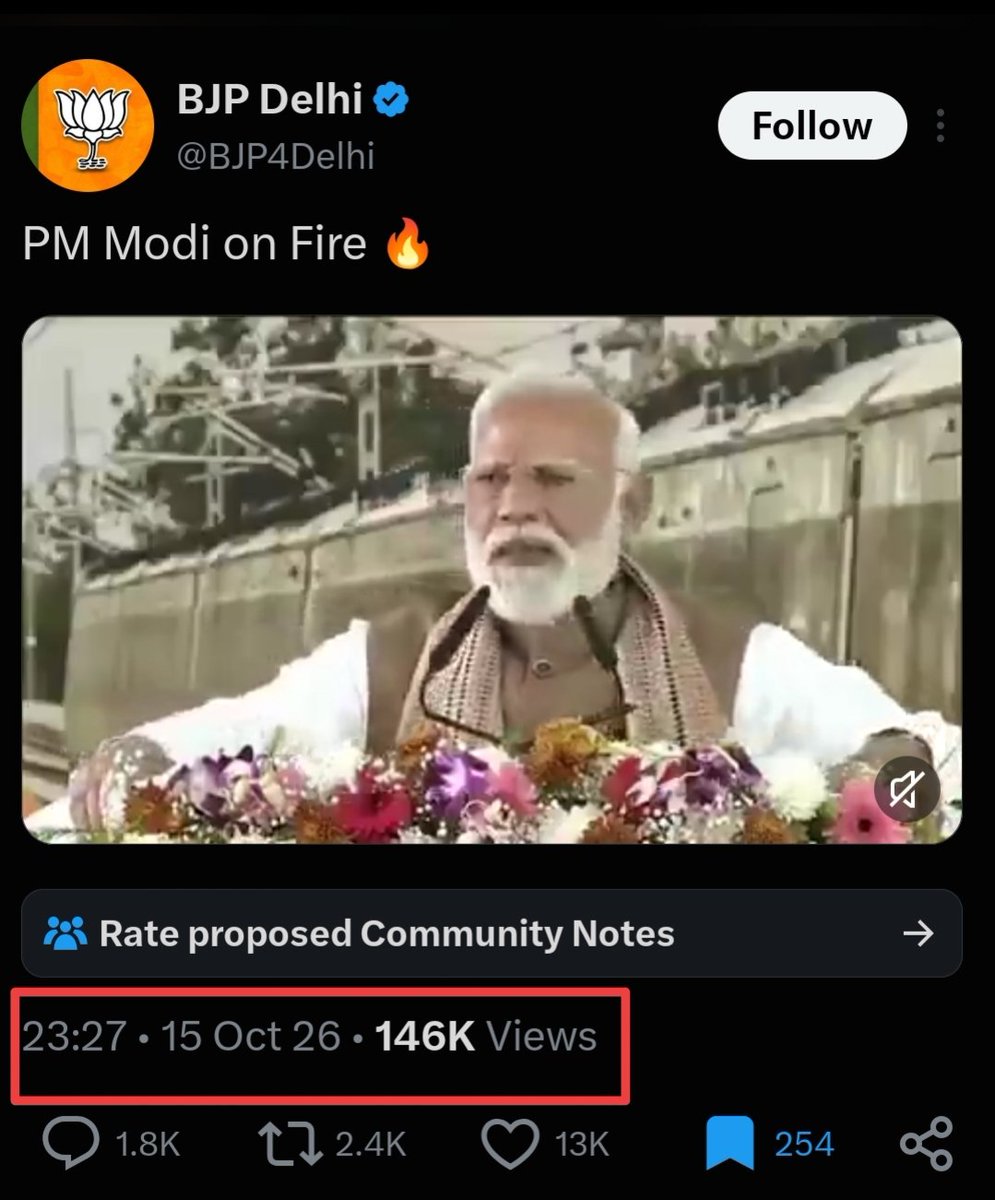 zoo_bear's tweet photo. @BJP4Delhi But why share old video of @narendramodi 🤔 https://t.co/APhXrg4626