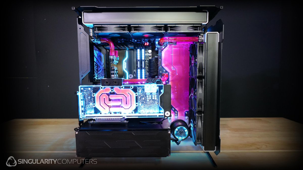SingularityC's tweet photo. Repost 2023 SC Client Build 64
View more photos here 📷 https://t.co/fbMYgMKlfs
#singularitycomputers #pcbuild #custombuild #watercooledpcaustralia #liquidcooling #custompaint #watercoolingpcbuild #watercooling #watercoolingpc https://t.co/dKiwCCOgBS