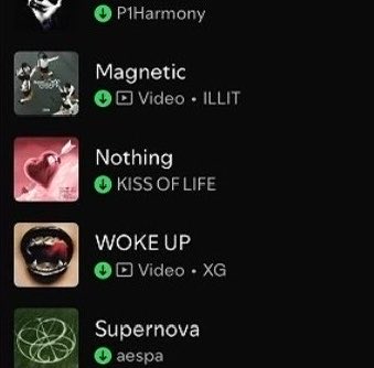 fishbouwl's tweet photo. Annie of ALLDAY PROJECT reveals that Nothing by KISS OF LIFE is one of the songs on her playlist https://t.co/ZZgGRIap0J
