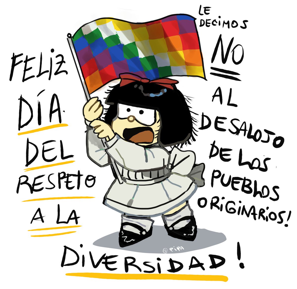ri64nn's tweet photo. #ArgentinaNoSeVende #diadeladiversidad hagamos como que es 12 de oct https://t.co/q3H0ilrtuM