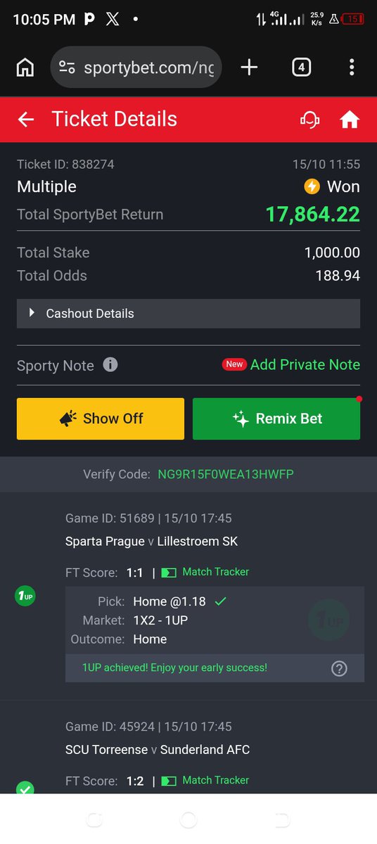 Adio_22's tweet photo. I cashed out 17 at 91 minutes juve scored 92 minuted still traumatized till now I should've won 200k 😭😭🥲

#BettingTwitter 
#punter 
#sportybet https://t.co/hyRJnSZe8p