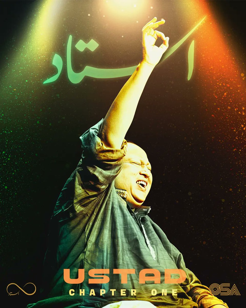 UmusicPk's tweet photo. The first chapter is here. The legacy speaks for itself. 🔥

USTAD — CHAPTER 1 OUT NOW.

#Ustad #ChapterOne #UniversalMusicPakistan
[Ustad, Chapter One, Universal Music Pakistan] https://t.co/T7AHReXUzm