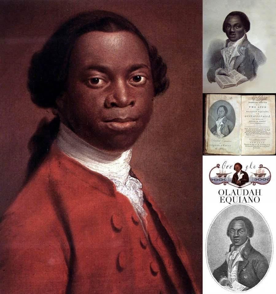 wcchen's tweet photo. Olaudah Equiano (16 Oct 1745–31 Mar 1797) writer and abolitionist, born 281 years ago today. Formerly enslaved, worked for his people's liberation; autobiography ‘The Interesting Narrative of the Life of Olaudah Equiano’ (1789) depicted horrors of slavery. Visited #Jamaica 1771. #Caribbean 
https://t.co/mS8H7qS5nT