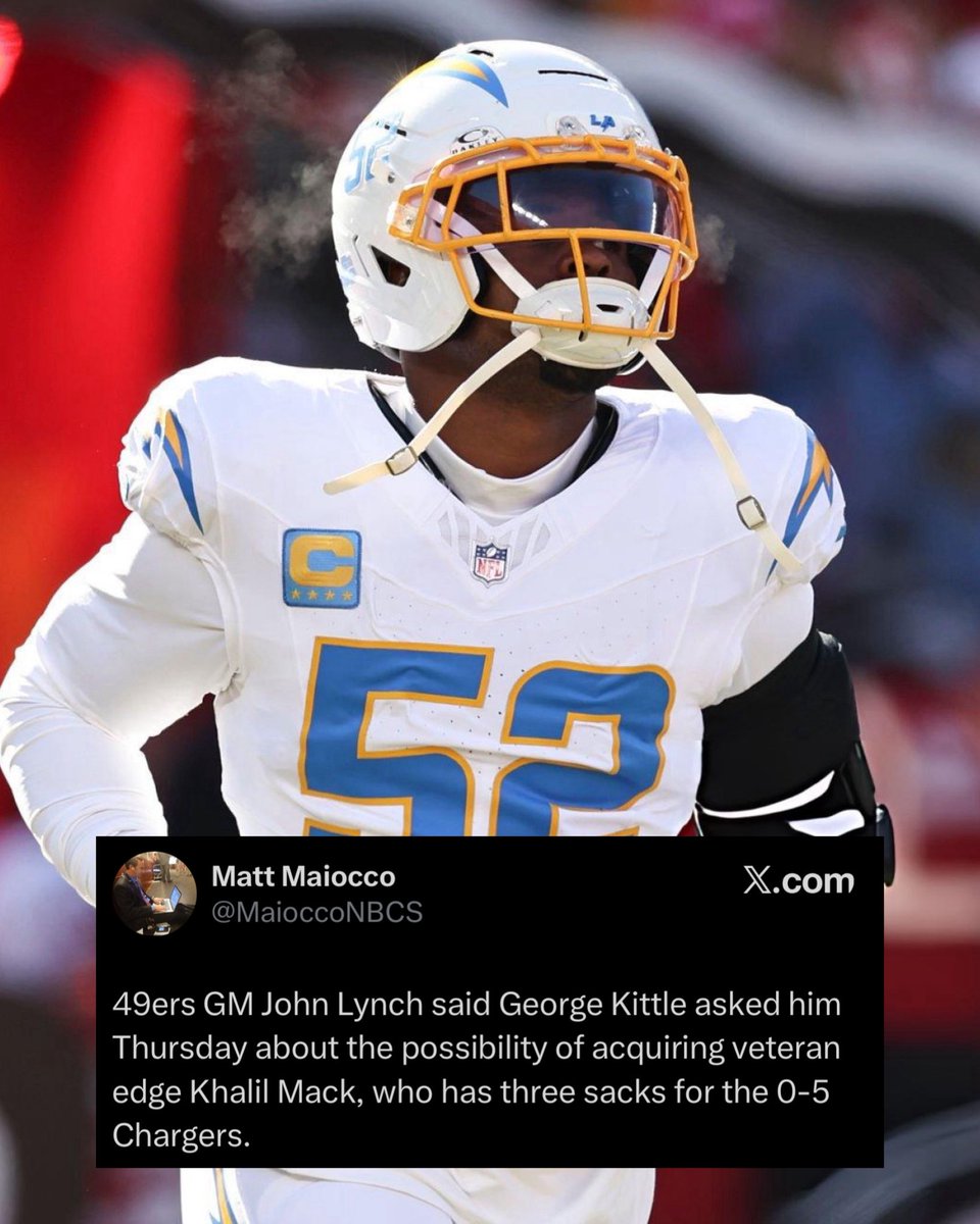 OurSf49ers's tweet photo. George Kittle is a real one for this 😅 https://t.co/iqN1aHGNRh