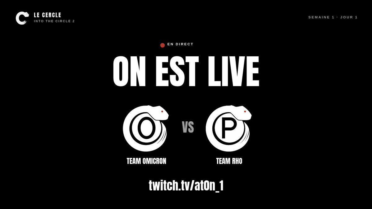 lecercle_0ff's tweet photo. L'Into The Circle 2 c'est maintenant !

https://t.co/XxlCX8oLRm https://t.co/yVmQKiTcQU