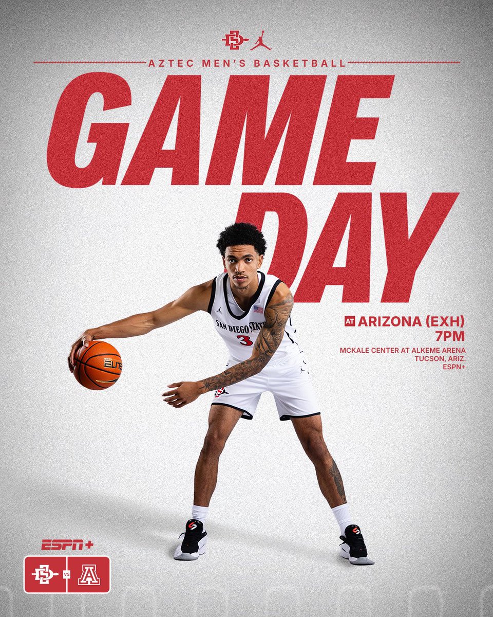 Aztec_MBB's tweet photo. It’s game day‼️

#GoAztecs https://t.co/OmsZdgeDAs