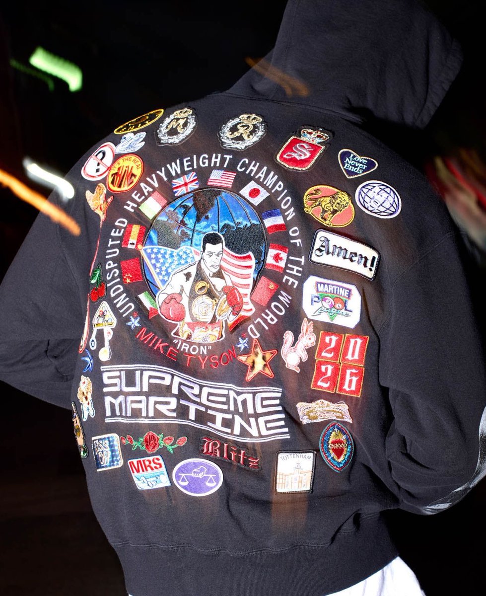 Ovrnundr's tweet photo. Mike Tyson’s team makes an official statement over the cancellation of the hoodie 🚫

“Without authorization, Supreme altered the approved design, embroiling Mr. Tyson in an unrelated political crisis. This modification constitutes a material breach of contract.”

Mike Tyson is reportedly considering legal action against Supreme after they allegedly changed an approved hoodie design featuring the Palestinian flag without his permission

Credit: @RollingStone