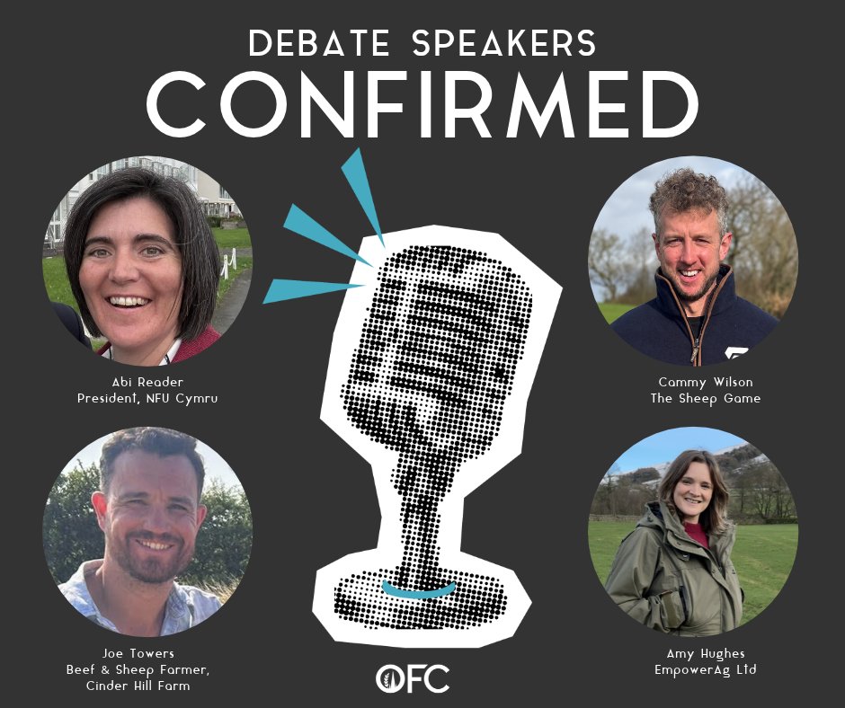 oxfordfarming's tweet photo. Just in: Debate speakers announced for #OFC27 https://t.co/FipDtMQSuV