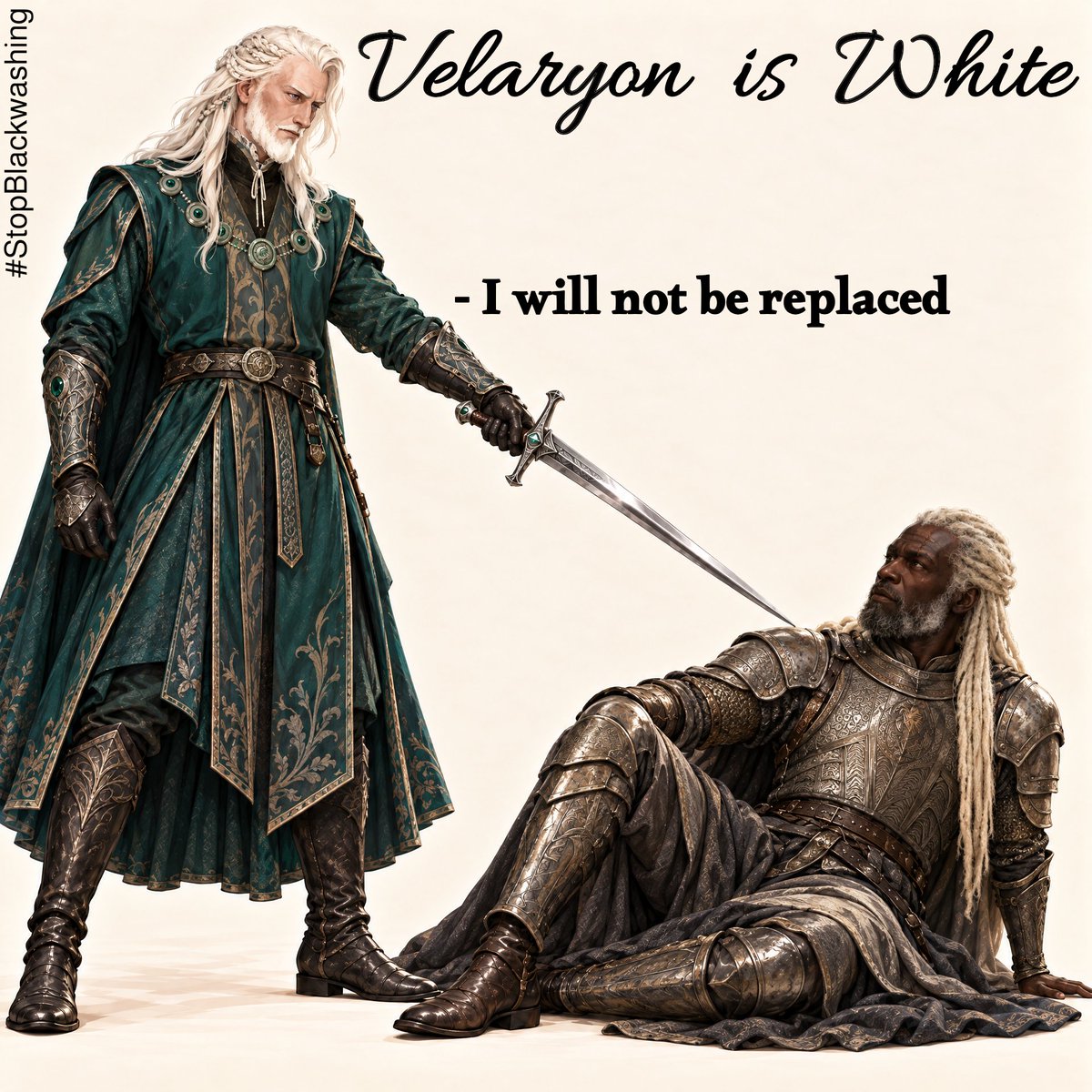 denzel27565's tweet photo. The Velaryons are White
#StopBlackwashing https://t.co/UOCwNuZsn5
