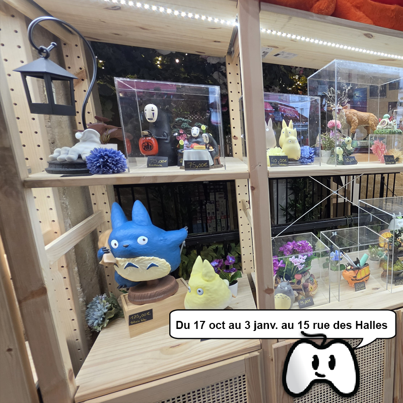 TryAGame's tweet photo. La maison Ghibli rouvre sa boutique éphémère à Paris, un monde d'émerveillement  #Ghibli #Paris #Animation #Japon https://t.co/CTtz6hBbDv