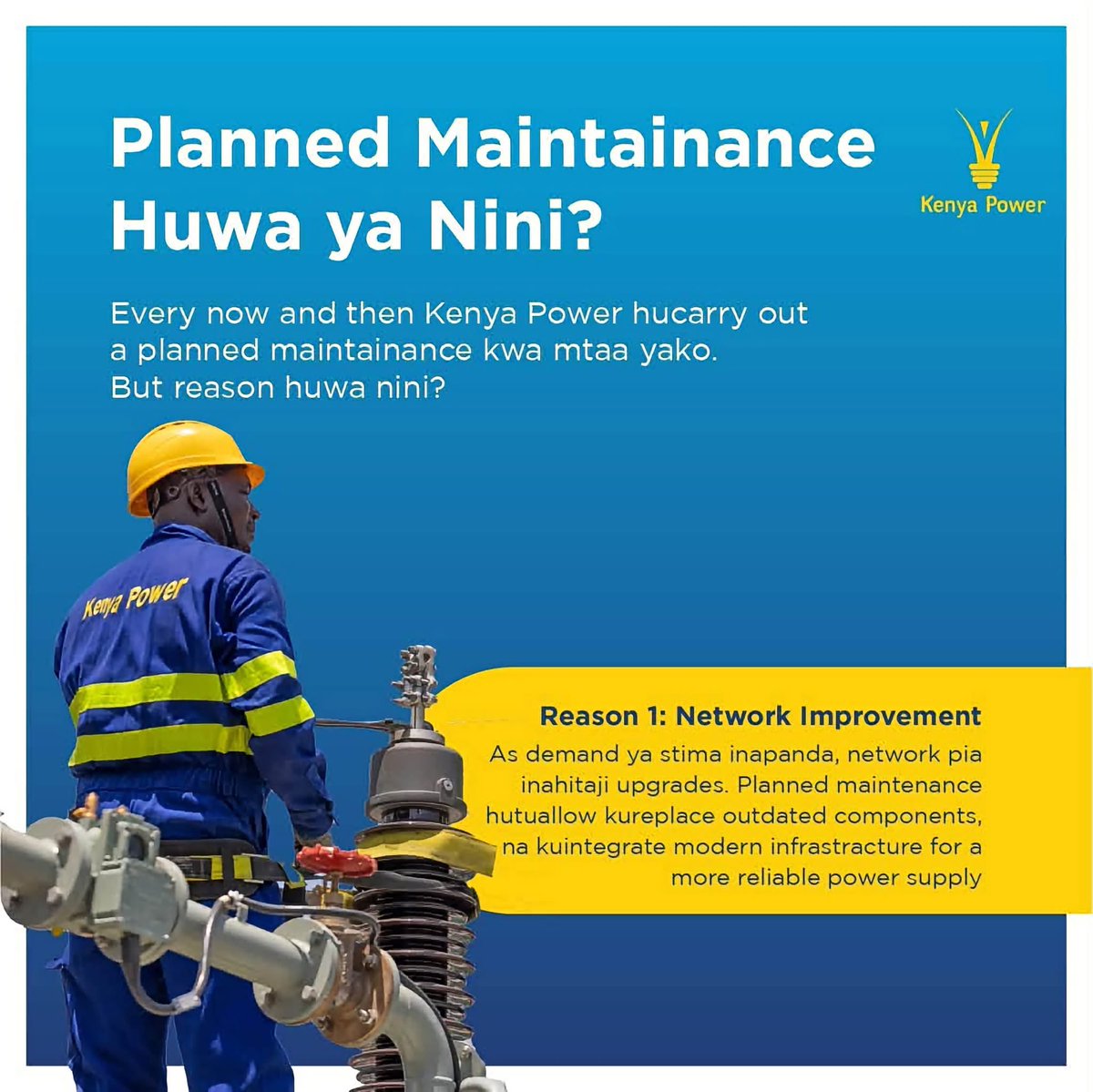 KenyaPower_Care tweet picture