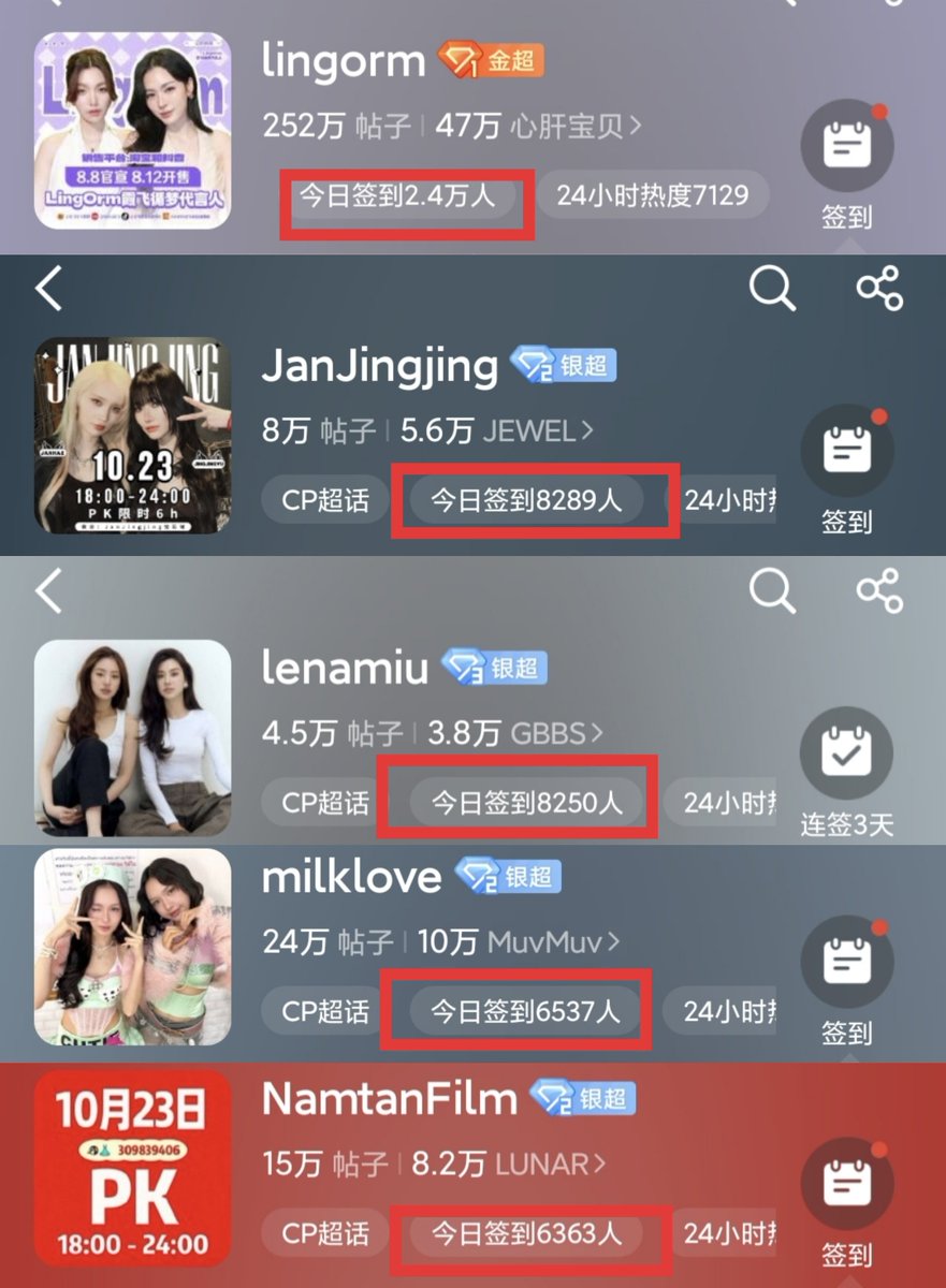 zhodn7249717317's tweet photo. Wow👏🏻Thai GL has set a new record, with 32,000 people watching the livestream in🇨🇳.The check-in rankings have now reached No. 3 among Thai GL fandoms. Let’s keep it up! 💪🔥 @lena__lorena @miunatshaa

LENAMIU PLS LOVE EP6
#PlsLoveรักได้ไหมEP6 https://t.co/5xABnTp16P