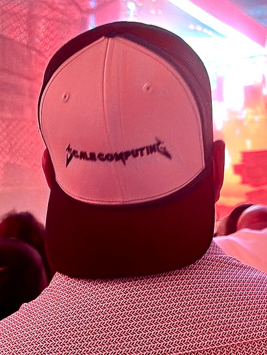 ScaleComputing's tweet photo. After a productive week at NACS Show, we took a field trip to see Metallica at the Sphere in Las Vegas with some of our customers. The team even made some custom hats at the hat press bar from the show booth! https://t.co/cmFmYfhge0
