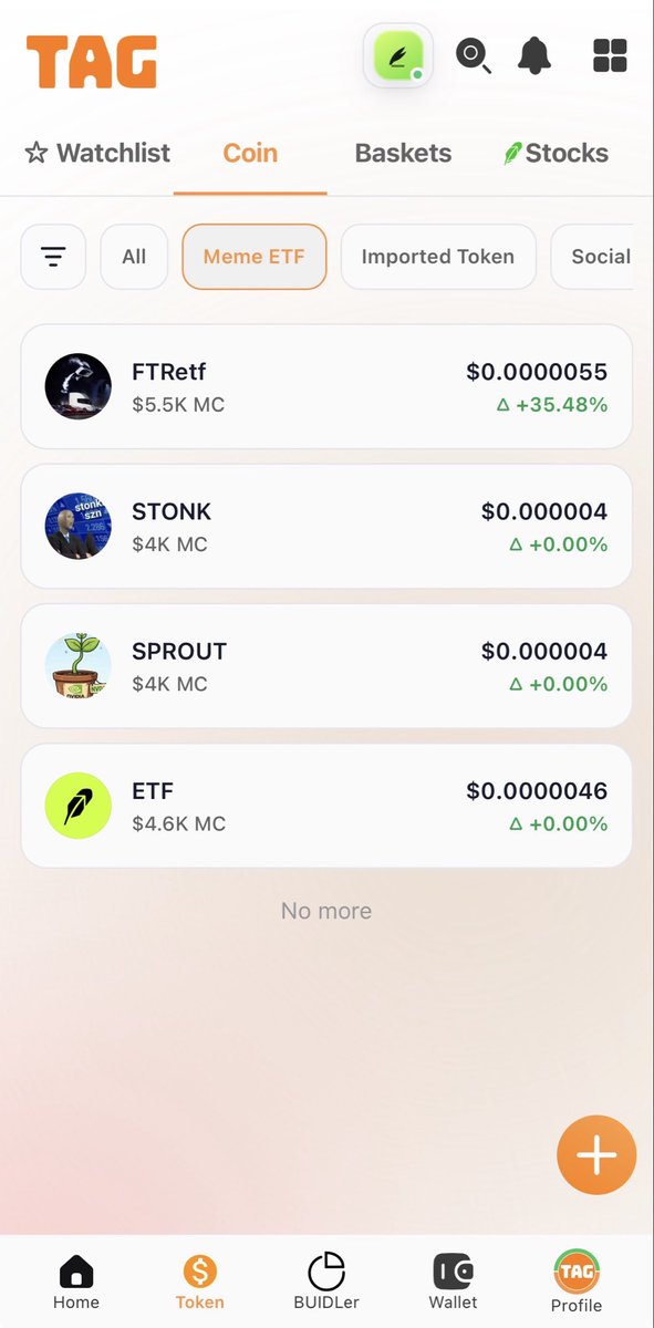 TagAIDAO's tweet photo. Liquidity Token for the ETF on Robinhood Chain. https://t.co/AAfUPgMhiq

💰 Raise 5 $ETH;
🌈 Buy the ETF’s basket of component-tokenized stocks;
💦 Form trading pairs with the liquidity token. https://t.co/RPD4pECA80